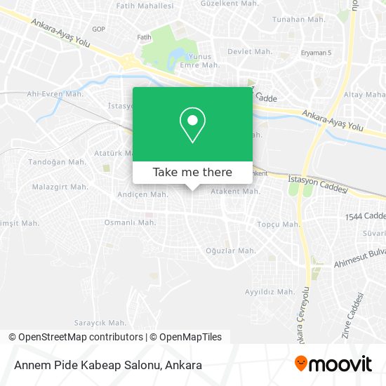 Annem Pide Kabeap Salonu map