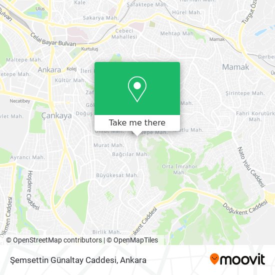 Şemsettin Günaltay Caddesi map
