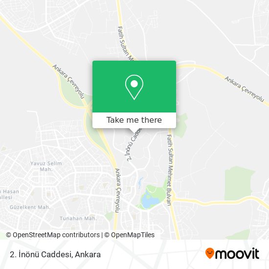 2. İnönü Caddesi map