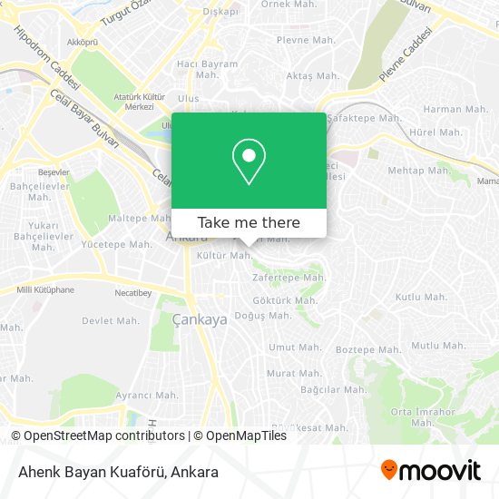 Ahenk Bayan Kuaförü map