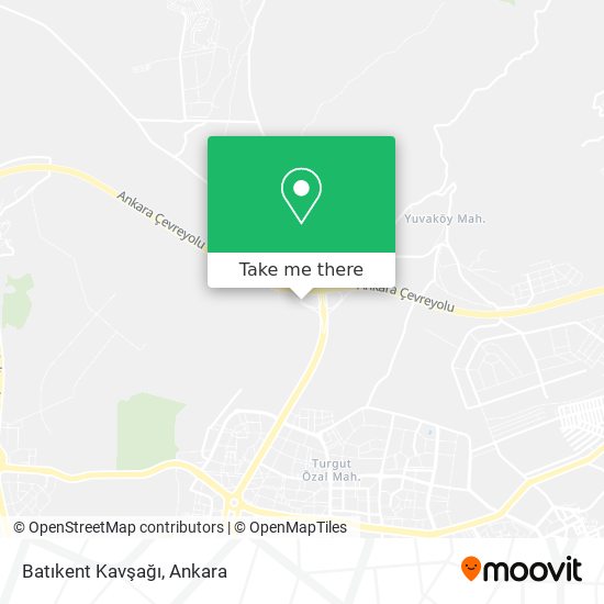 Batıkent Kavşağı map