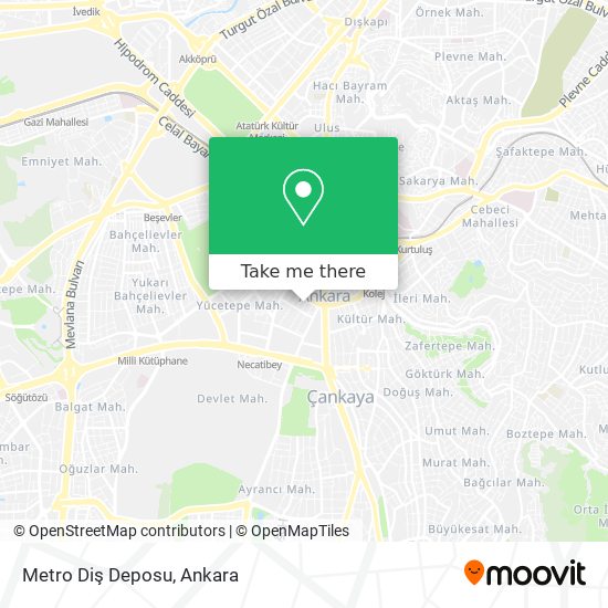 Metro Diş Deposu map