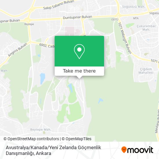 Avustralya / Kanada / Yeni Zelanda Göçmenlik Danışmanlığı map