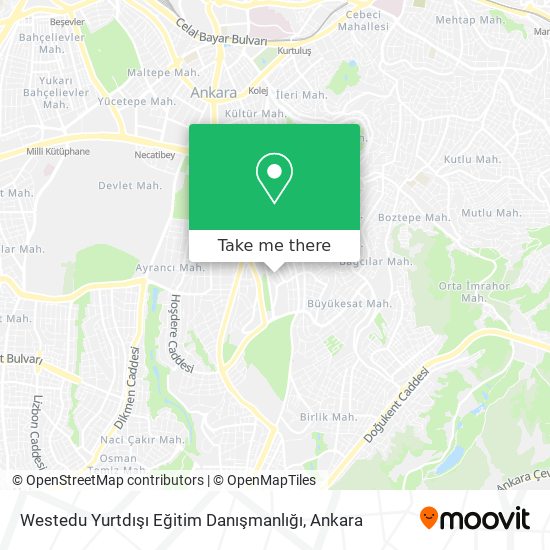 Westedu Yurtdışı Eğitim Danışmanlığı map
