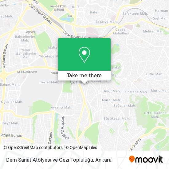 Dem Sanat Atölyesi ve Gezi Topluluğu map