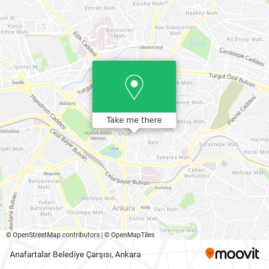 Anafartalar Belediye Çarşısı map
