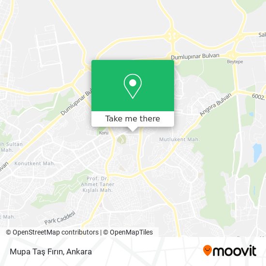 Mupa Taş Fırın map