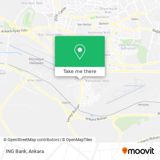 ING Bank map