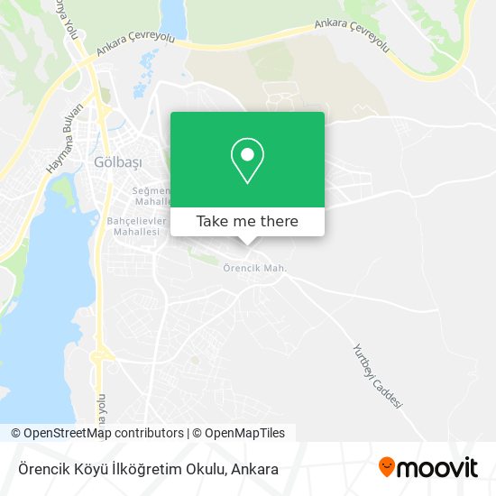 Örencik Köyü İlköğretim Okulu map