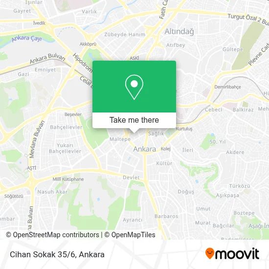 Cihan Sokak 35/6 map