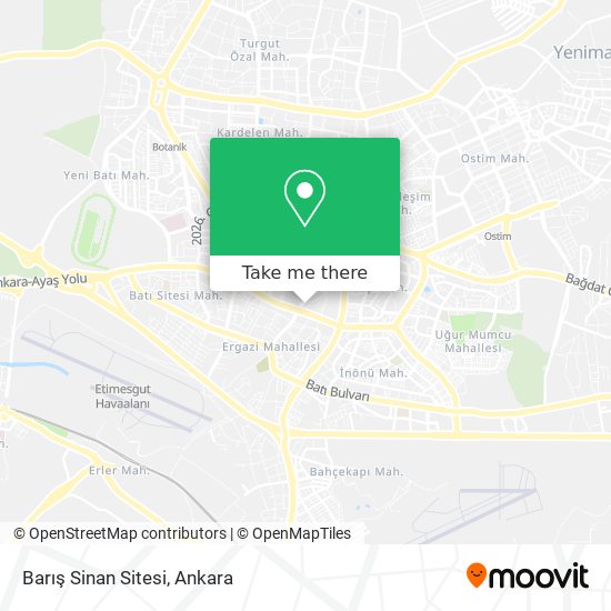 Barış Sinan Sitesi map