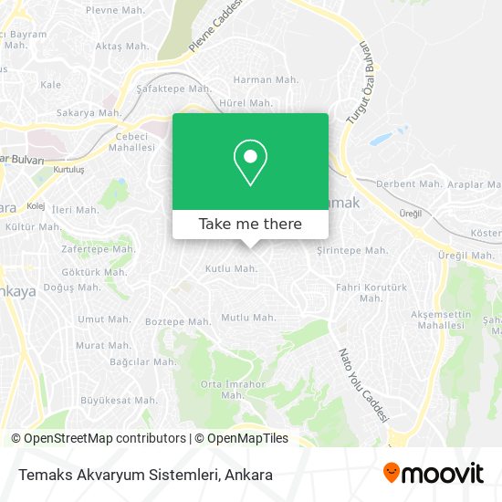 Temaks Akvaryum Sistemleri map