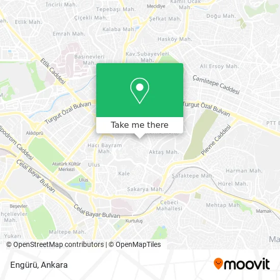 Engürü map