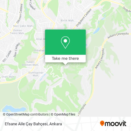 Efsane Aile Çay Bahçesi map