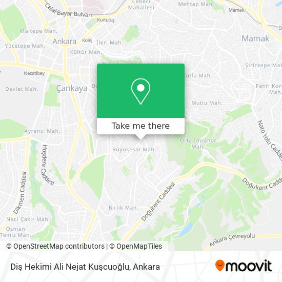 Diş Hekimi Ali Nejat Kuşcuoğlu map