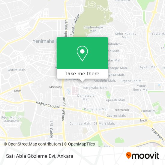 Satı Abla Gözleme Evi map