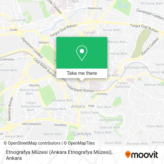 Etnografya Müzesi (Ankara Etnografya Müzesi) map