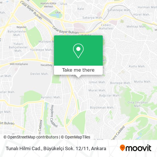 Tunalı Hilmi Cad., Büyükelçi Sok. 12 / 11 map