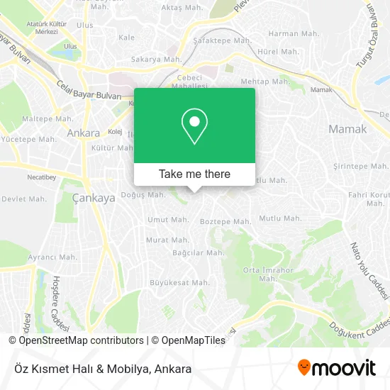 Öz Kısmet Halı & Mobilya map