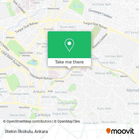 İltekin İlkokulu map