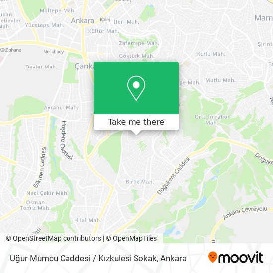 Uğur Mumcu Caddesi / Kızkulesi Sokak map