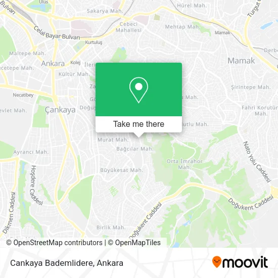 Cankaya Bademlidere map