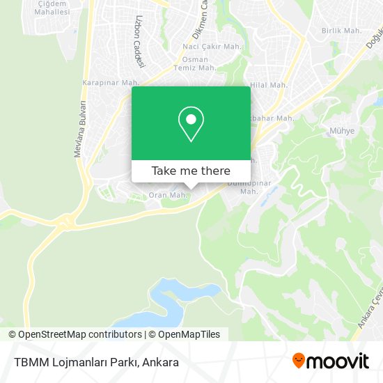 TBMM Lojmanları Parkı map