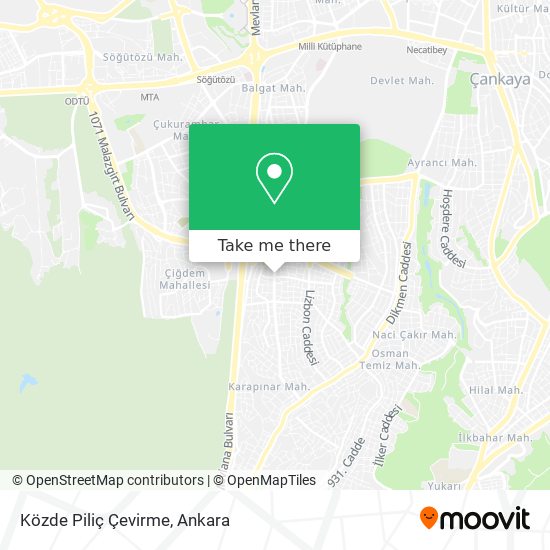 Közde Piliç Çevirme map