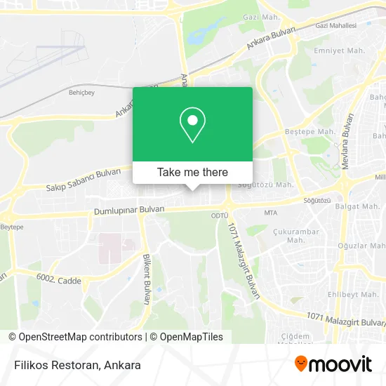 Filikos Restoran map