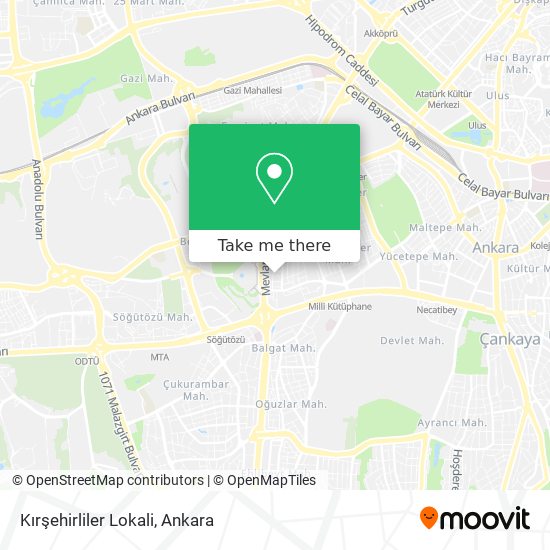 Kırşehirliler Lokali map