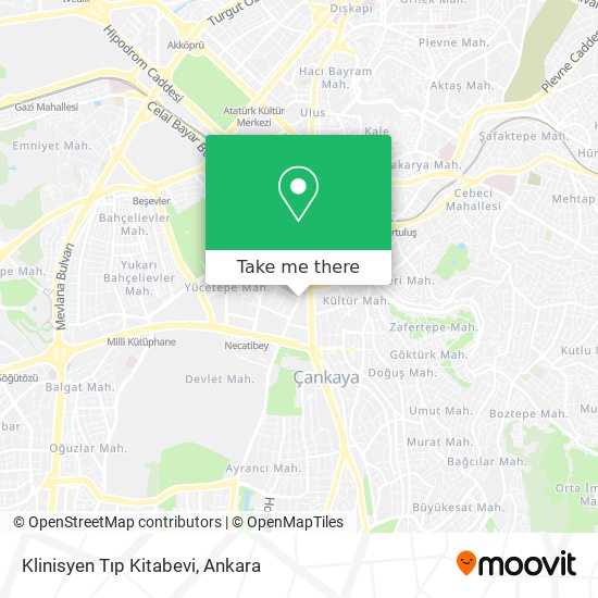 Klinisyen Tıp Kitabevi map
