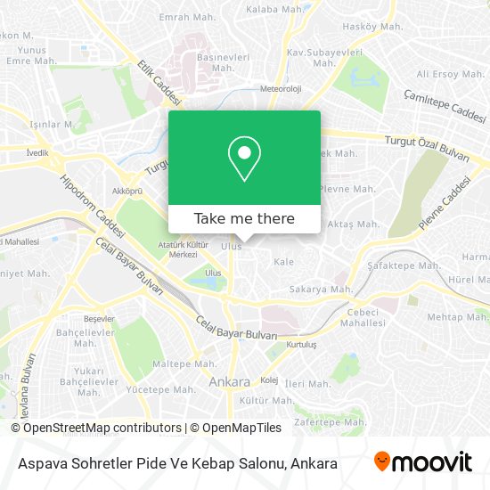 Aspava Sohretler Pide Ve Kebap Salonu map