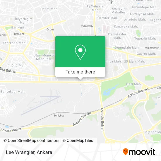 Lee Wrangler map