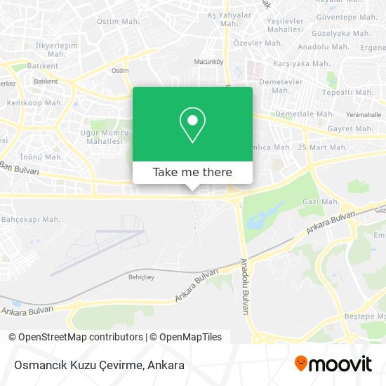 Osmancık Kuzu Çevirme map