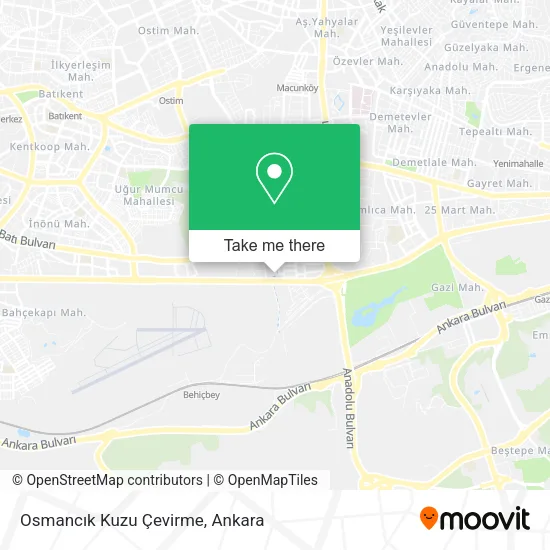 Osmancık Kuzu Çevirme map