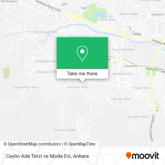 Ceylin Ada Terzi ve Moda Evi map