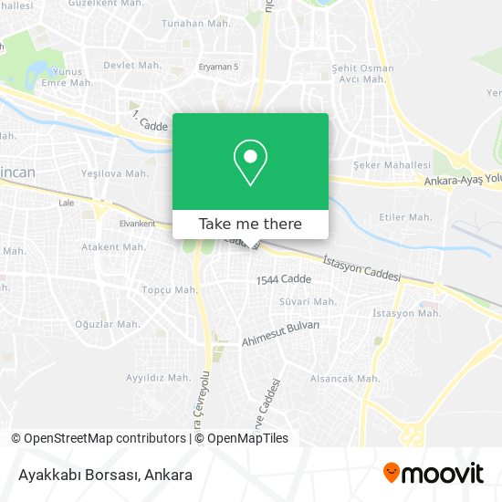 Ayakkabı Borsası map