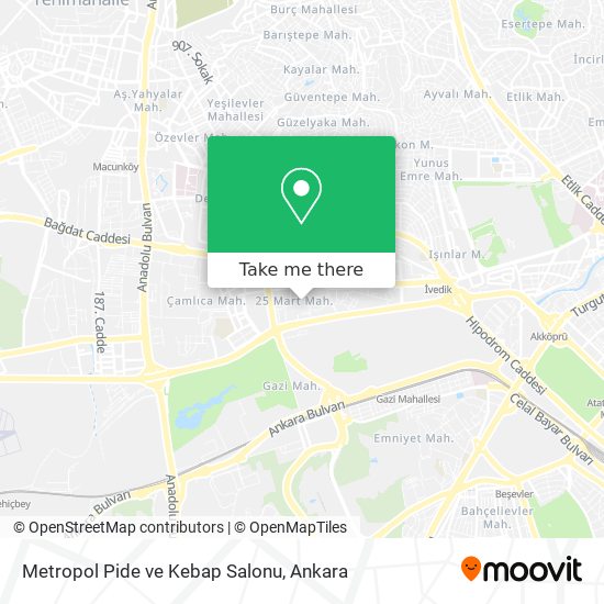 Metropol Pide ve Kebap Salonu map