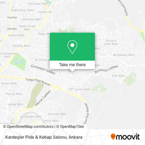 Kardeşler Pide & Kebap Salonu map