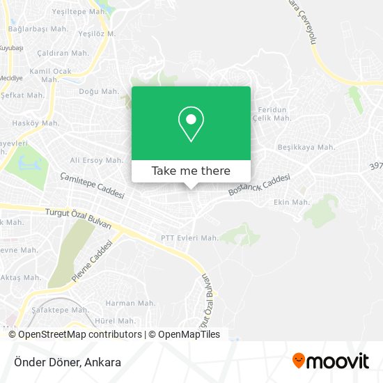 Önder Döner map