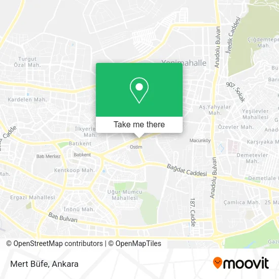Mert Büfe map