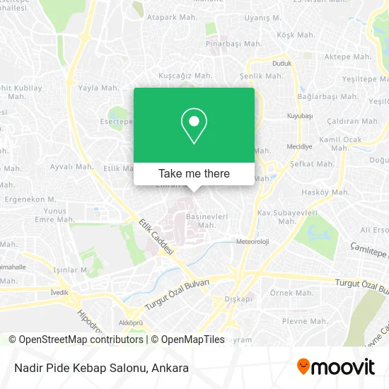 Nadir Pide Kebap Salonu map
