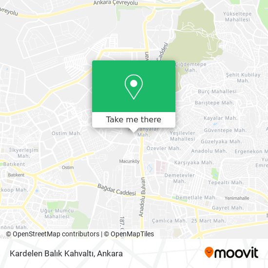 Kardelen Balık Kahvaltı map