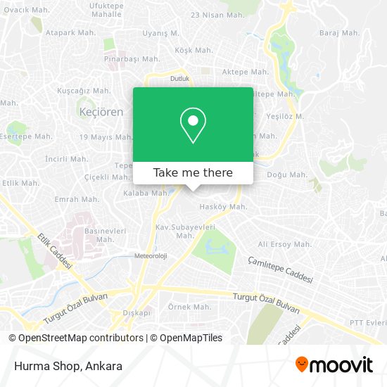 Hurma Shop map