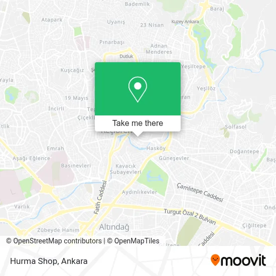 Hurma Shop map