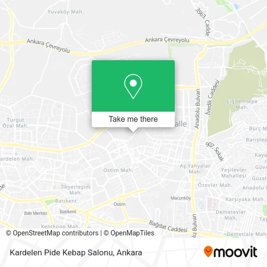 Kardelen Pide Kebap Salonu map