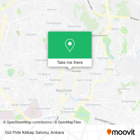 Gül Pide Kebap Salonu map