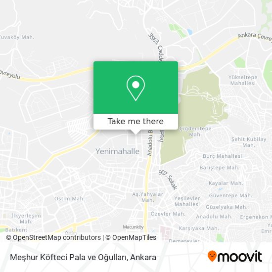 Meşhur Köfteci Pala ve Oğulları map