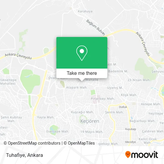Tuhafiye map