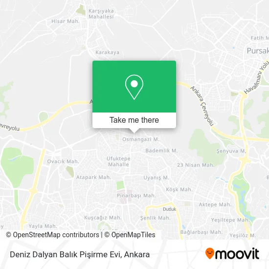 Deniz Dalyan Balık Pişirme Evi map
